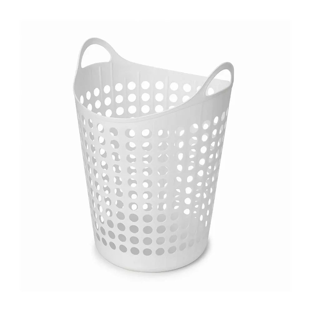 Cesto de Roupas Multiuso Flexível 44 Litros – Branco