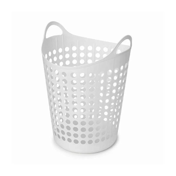 Cesto de Roupas Multiuso Flexível 44 Litros – Branco