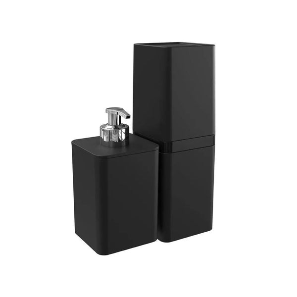 Conjunto para Banheiro 2 Peças Preto