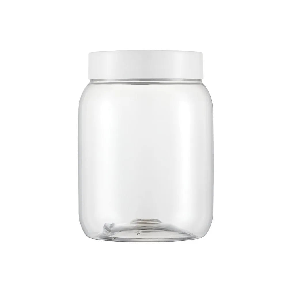 Pote com Tampa 1000 ml – Transparente